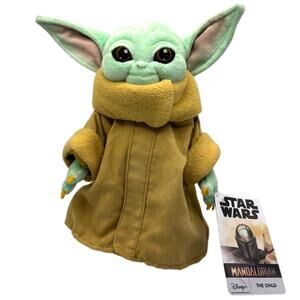 Disney Star Wars Mandalorian, The Child, Baby Yoda Plush, NWT